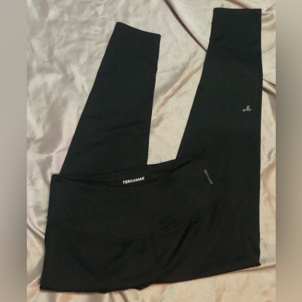 Terramar base layer pant in black